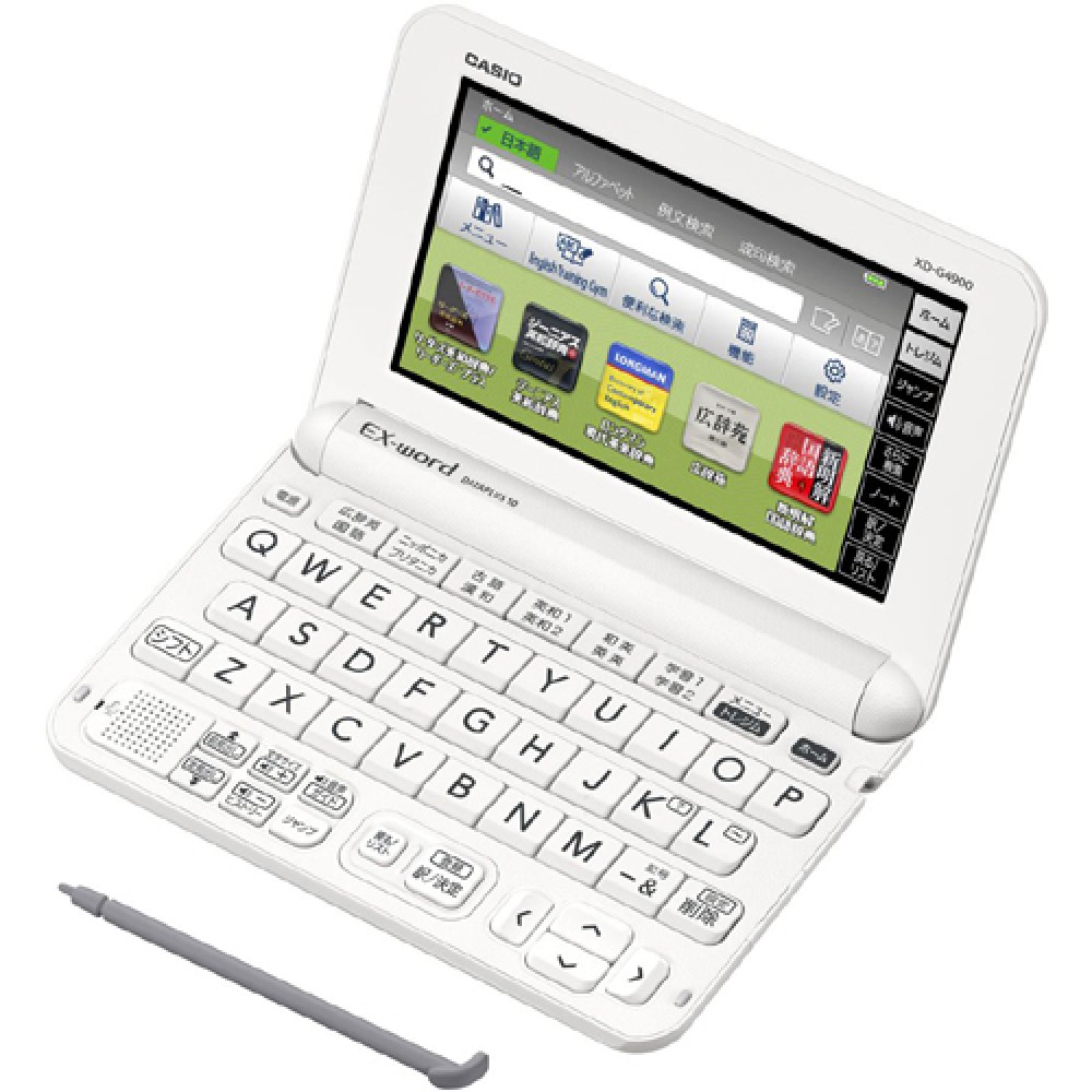 カシオ エクスワード XD-G4900WE 日本語 英語 電子辞書