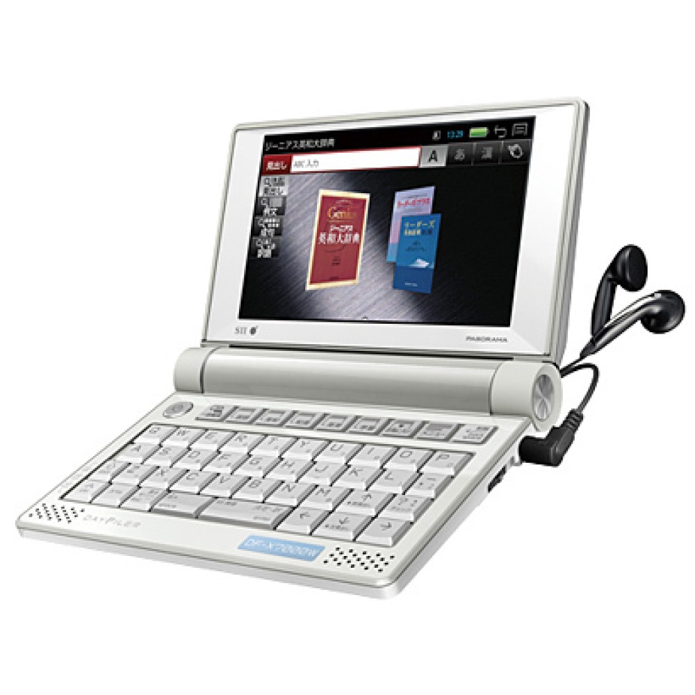 セイコー PASORAMA DAYFILER DF-X7000W 日本語 英語 電子辞書