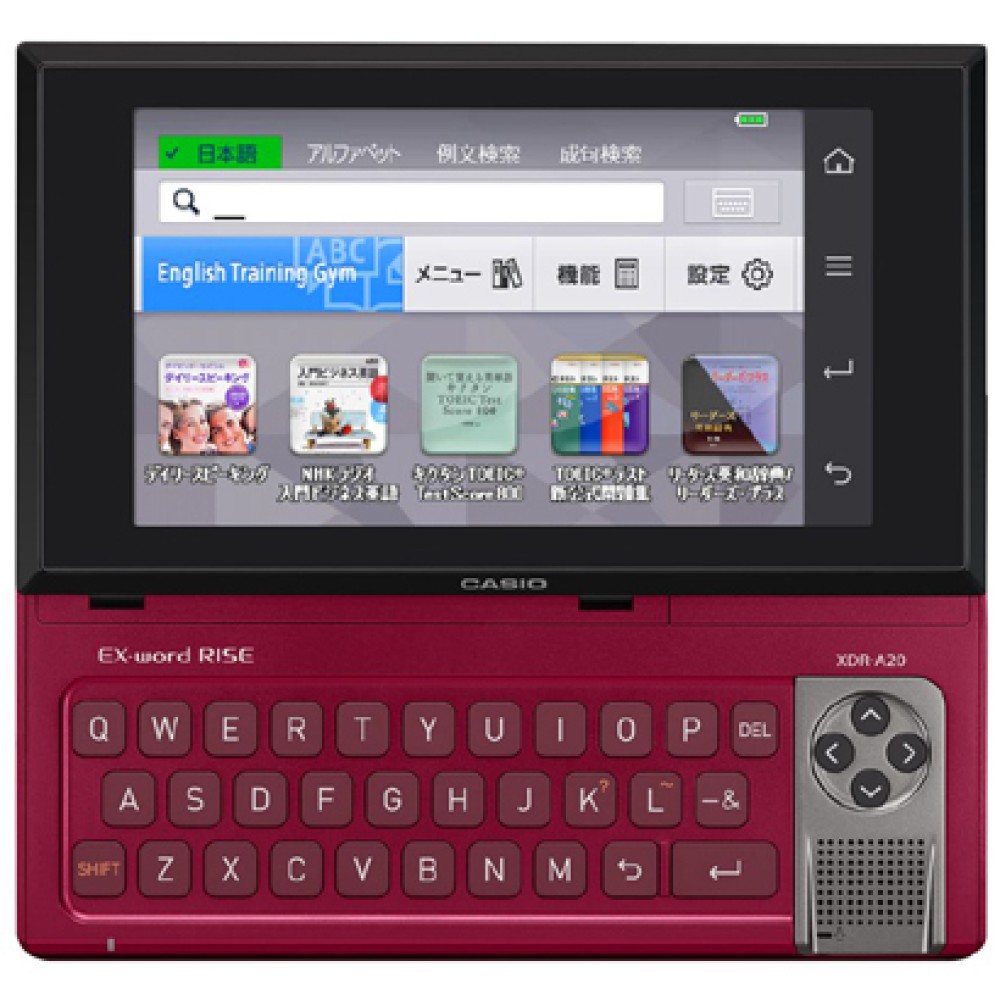CASIO EX-word Rise XDR-A20RD Japanese English Electronic Dictionary