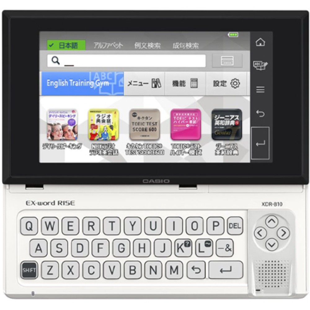 CASIO EX-word Rise XDR-B10WE Japanese English Electronic Dictionary