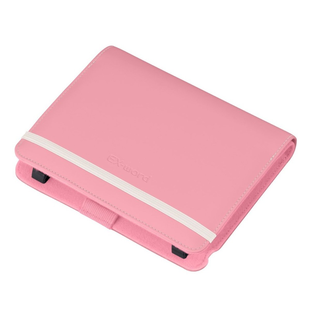 CASIO XD-CC2105PN Electronic Dictionary Case Book Cover Pink